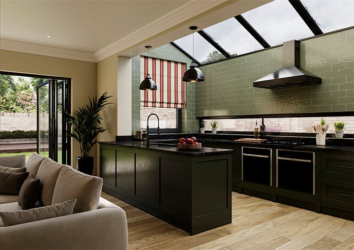 The British Stripe Co. Edward, Highlands No.2 - Roman Blind - Image 6